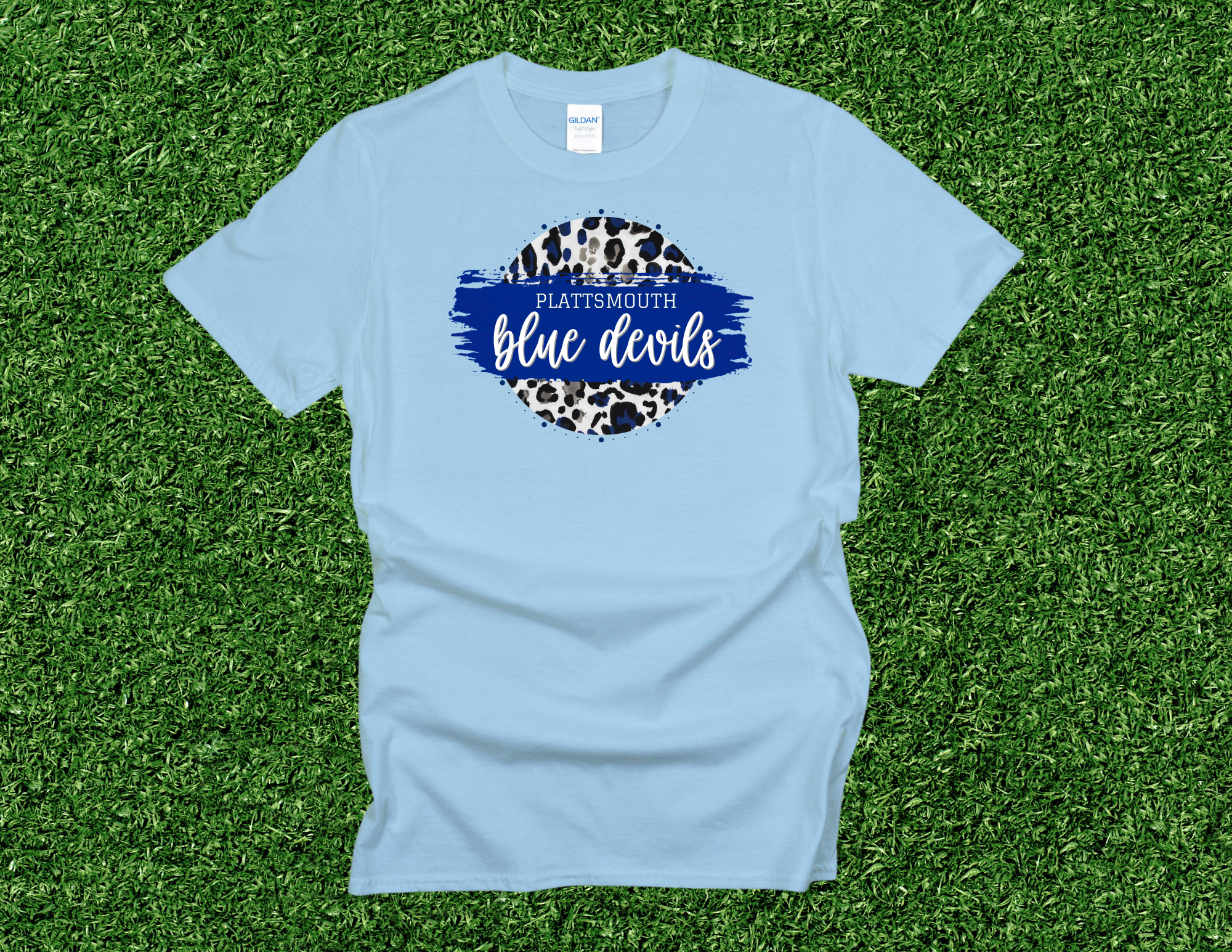 Blue Devils Leopard Brush