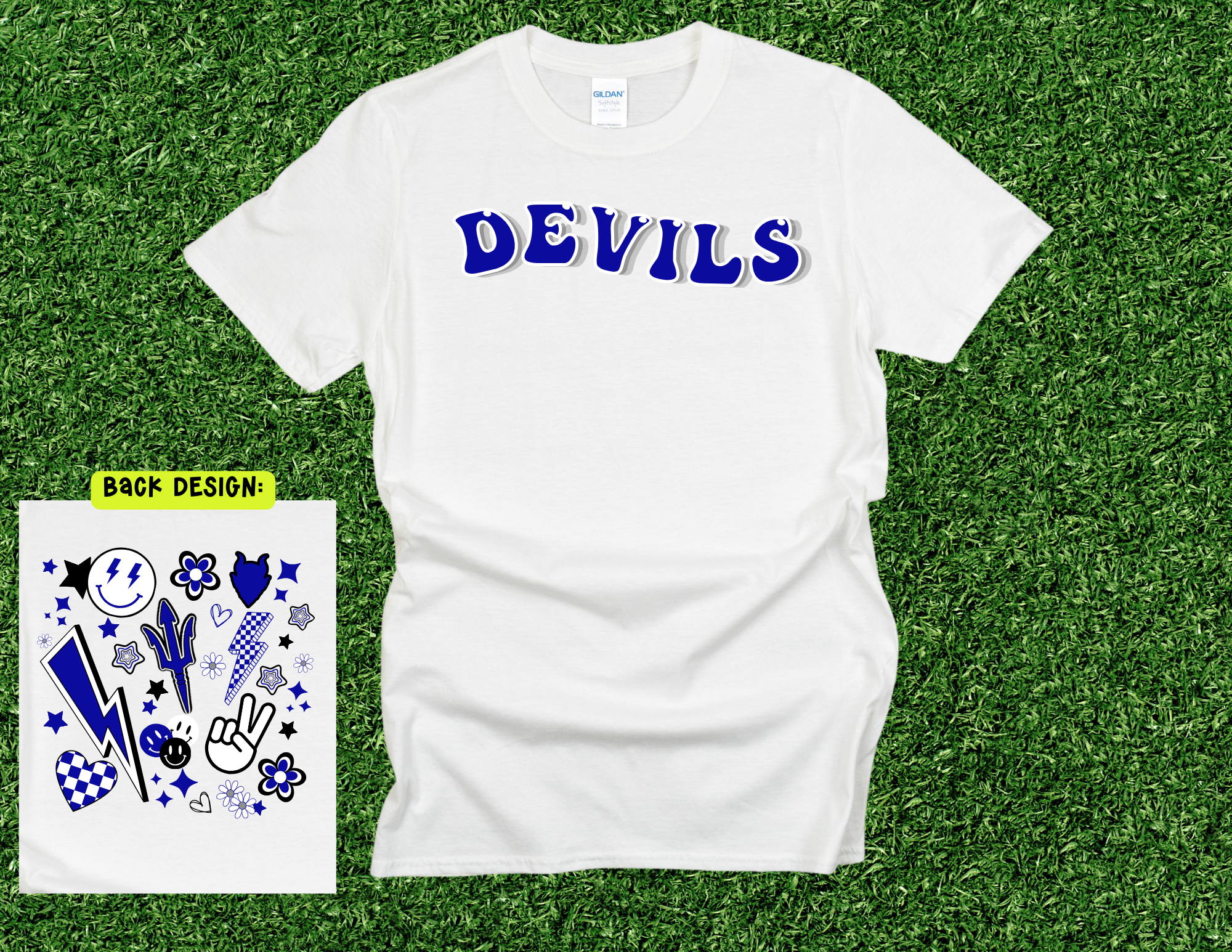 Devils Retro Collage