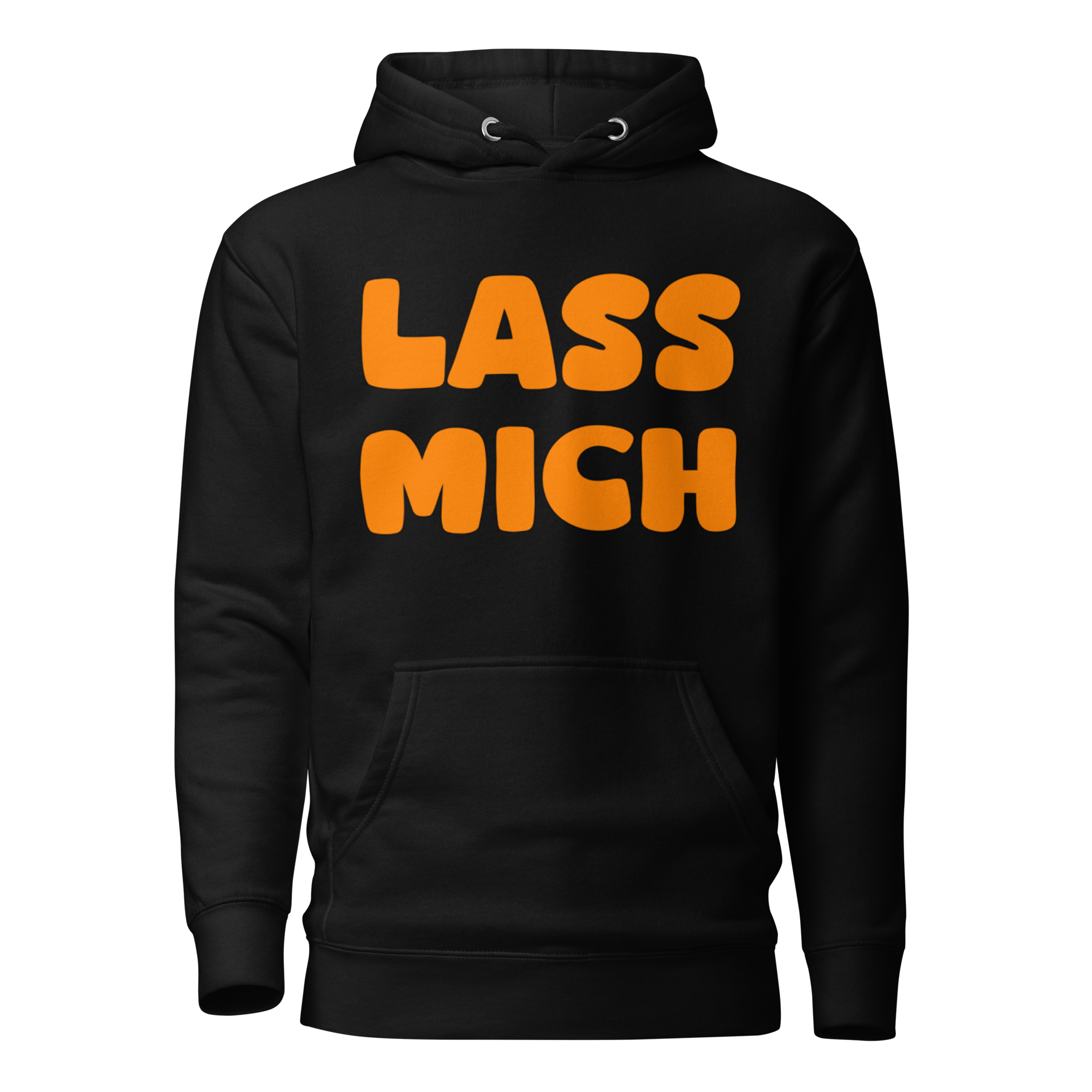 JEKUSA | Kapuzenpullover "LASS MICH" | Front Print