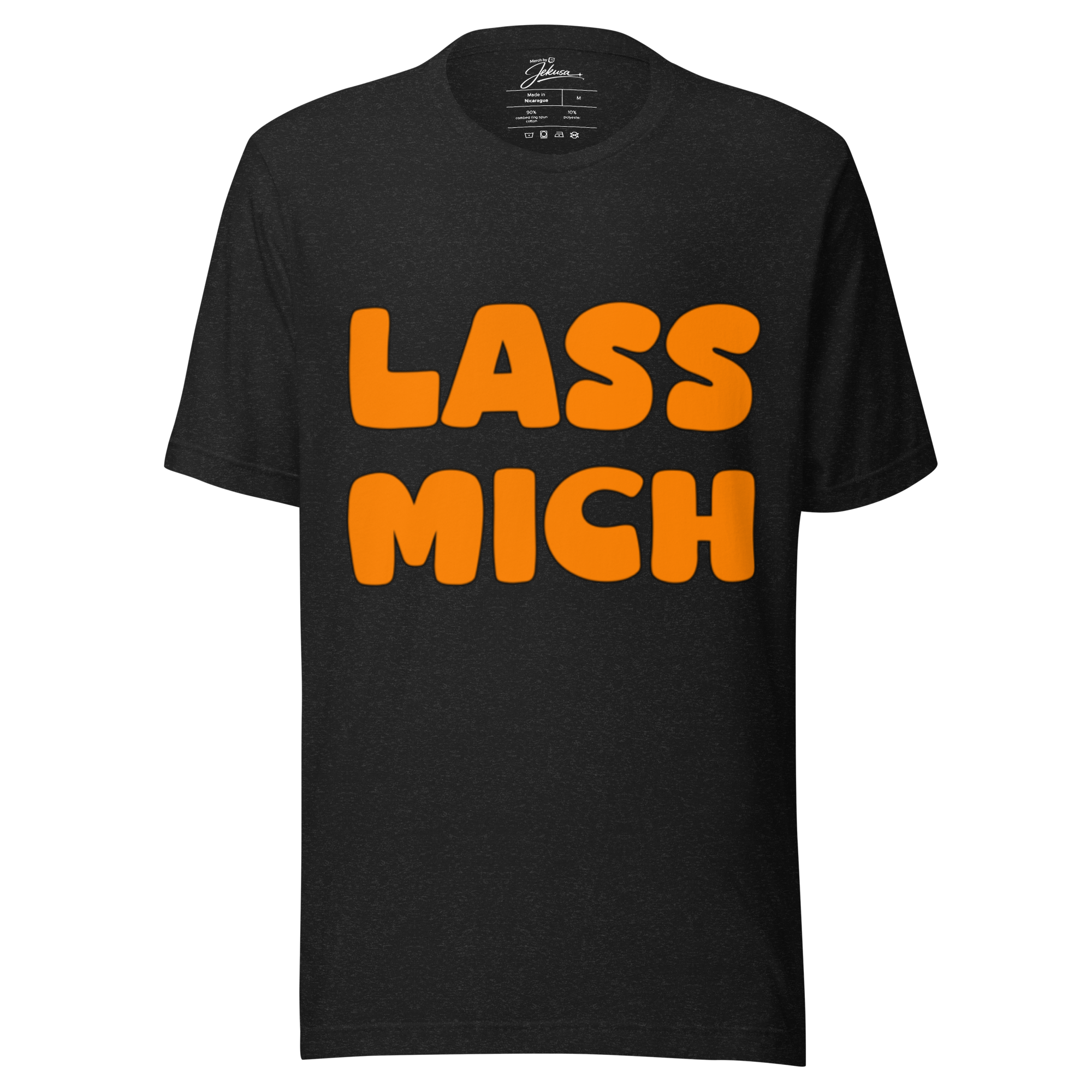 JEKUSA | T-Shirt "LASS MICH" | Front Print