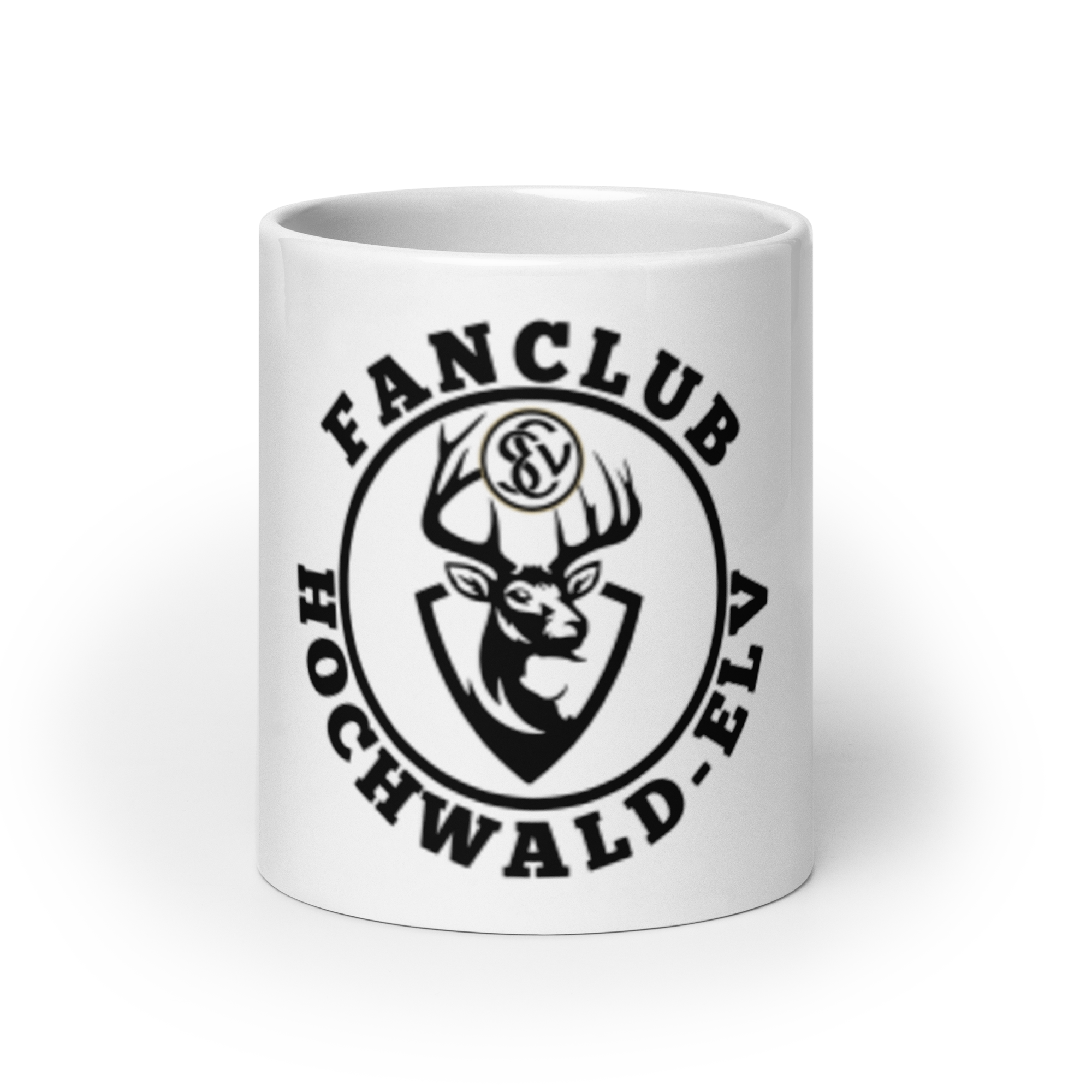 Schlicko83 "Hochwald-Elv" | Weiße, glänzende Tasse