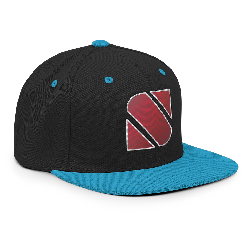 Miniaturbild: Battlebeckso Snapback | grüner Unterschirm | gestickt