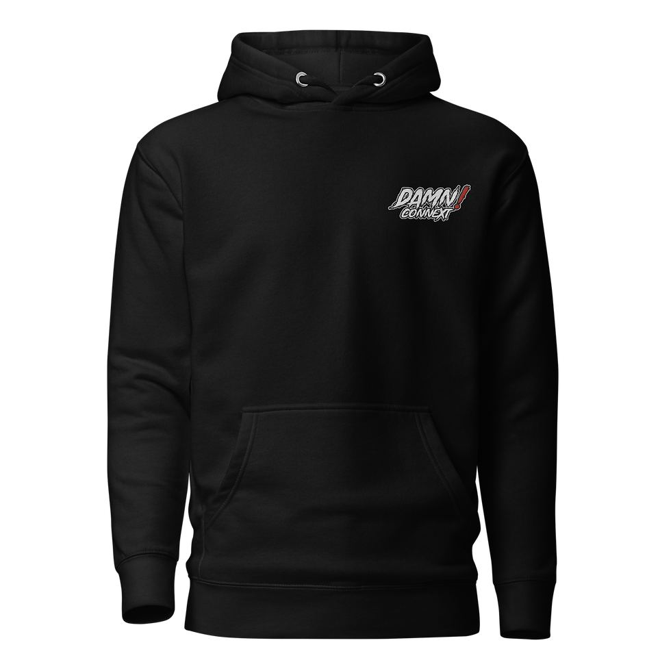 Miniaturbild: Damnconnext Kapuzenpullover gestickt