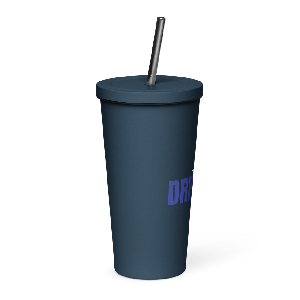 Miniaturbild: DrPohli Thermobecher mit Strohhalm