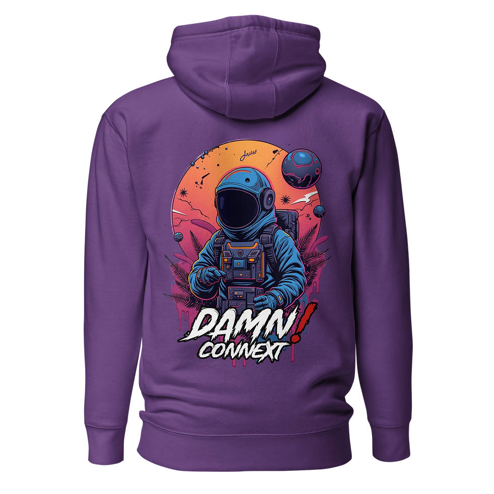 Miniaturbild: Damnconnext Styles | Kapuzenpullover Front + Back Print