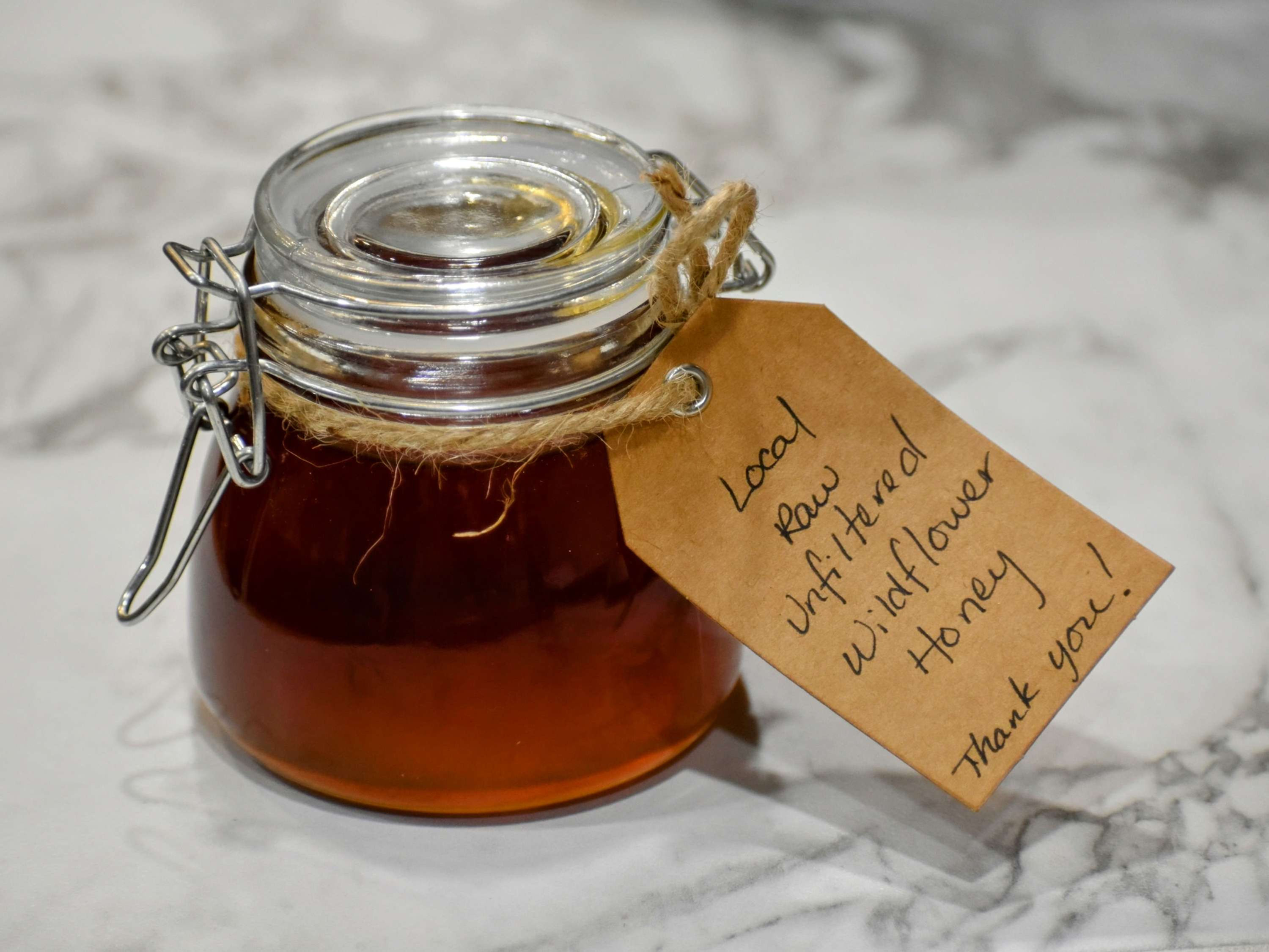 Pure, Unfiltered, Raw, Local, Wildflower Honey (Fall)