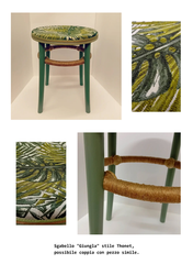 Sgabello Giungla stile Thonet (1)