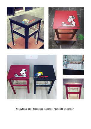 Restyling Gemelli diversi omaggio ai Peanuts