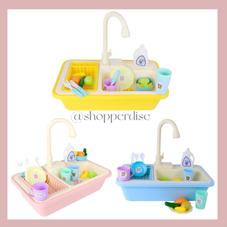 Thumbnail: Happy Play 兒童流水洗碗台｜廚房角色扮演玩具