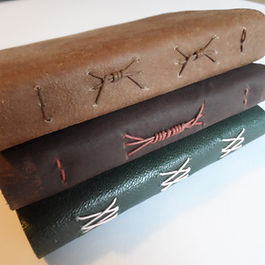 Handmade Books: Soft Leather Cover Books