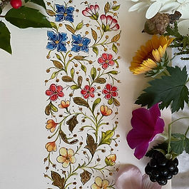 Fascinating Floral Rinceau