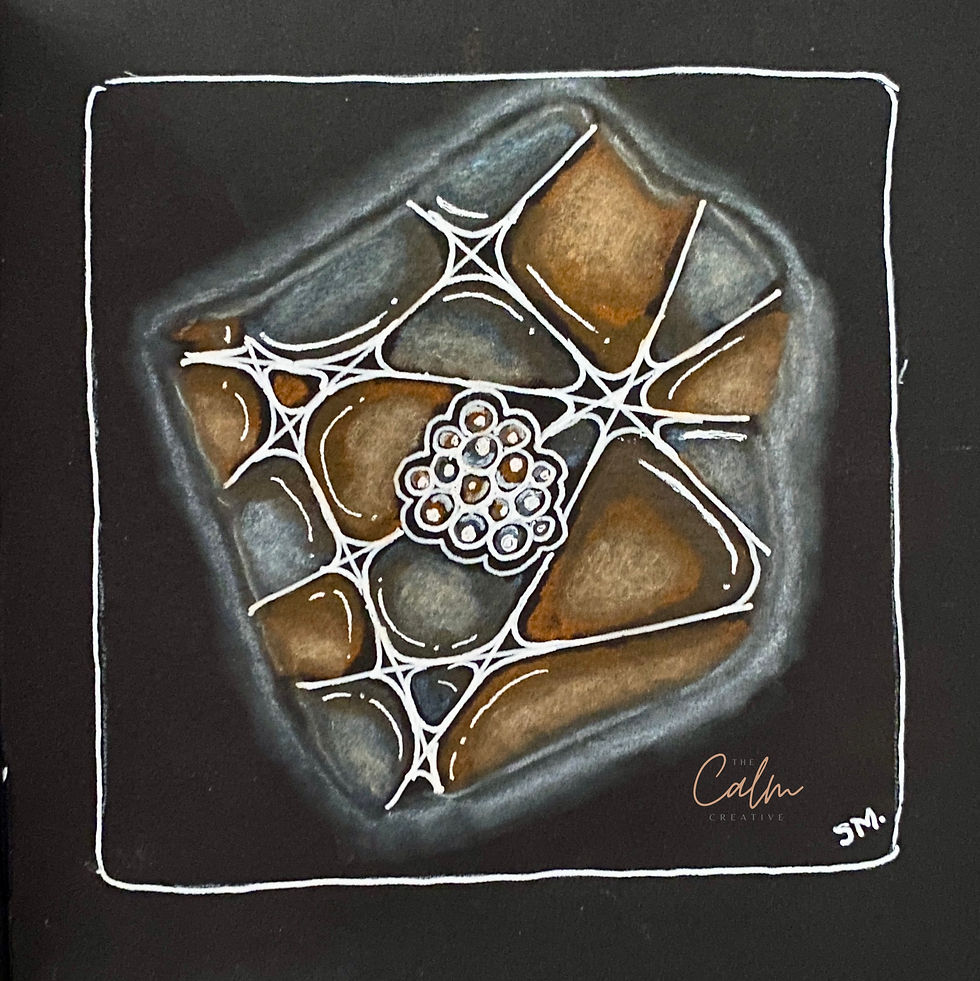 Thumbnail: Zentangle®: Pastel Glow