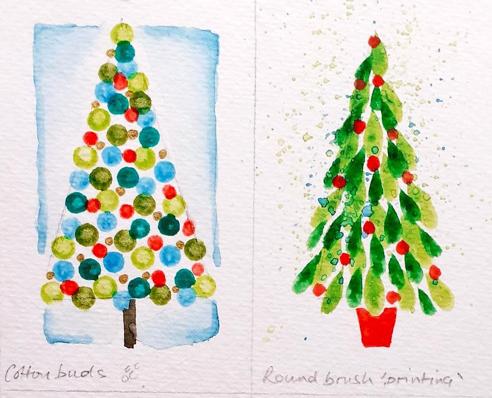 Thumbnail: selection of contemporary watercolours