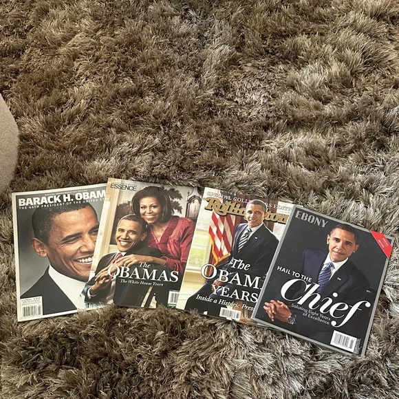 Set of Barack Obama Magazines