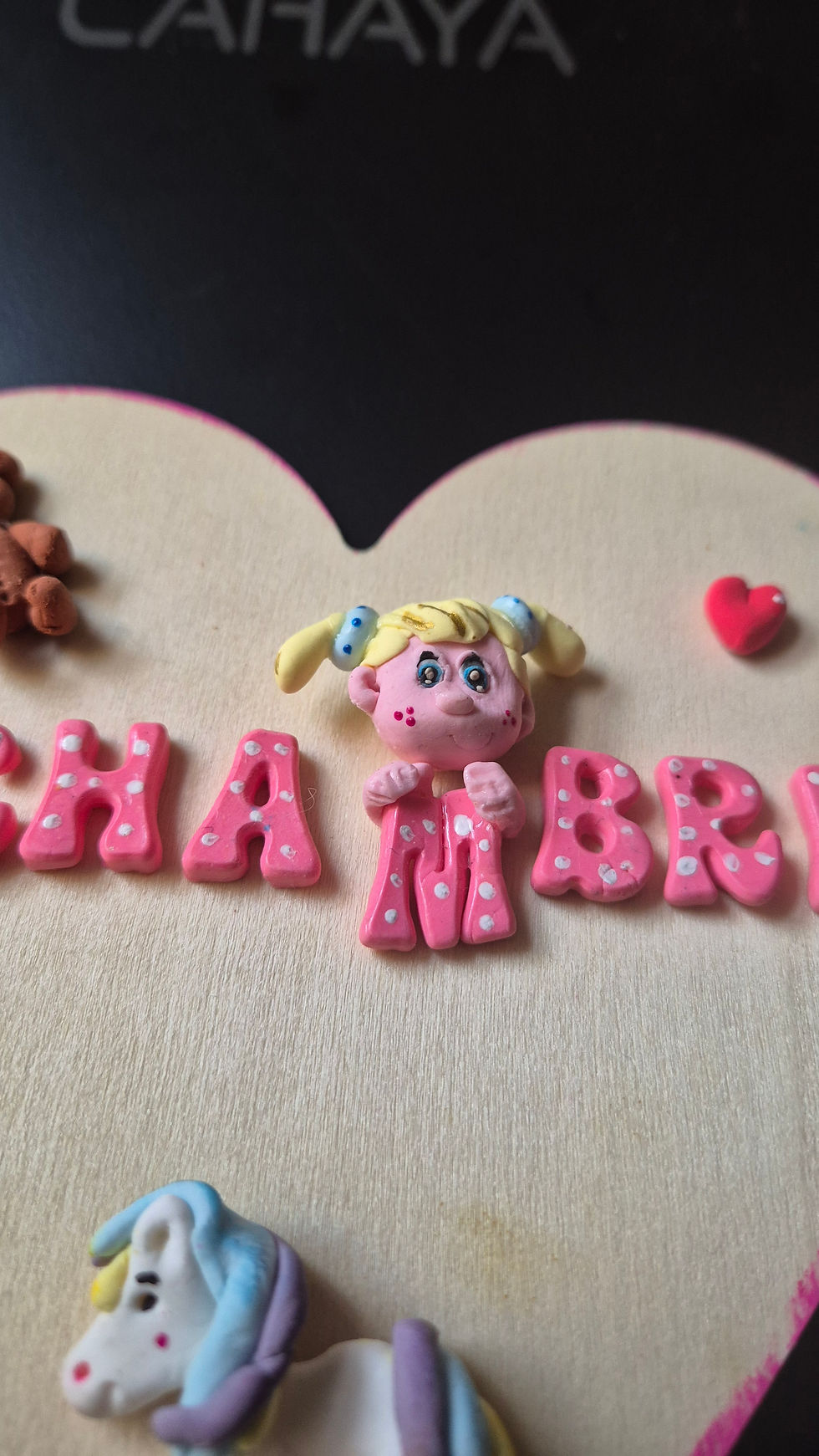 Miniature : Cadre decoration Coeur CHAMBRE Fille