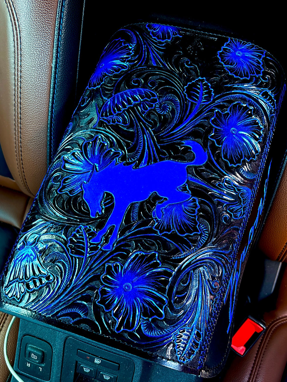 Thumbnail: Custom Bronco Center Console Cover