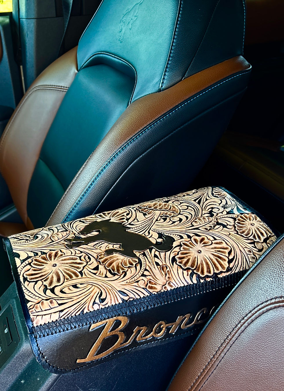 Thumbnail: Custom Bronco Center Console Cover