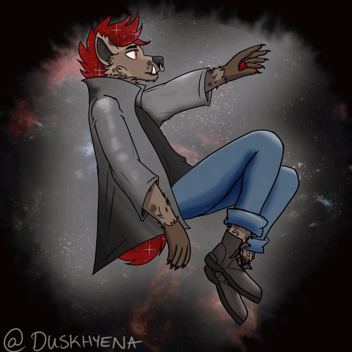 Dusk the Space Hyena