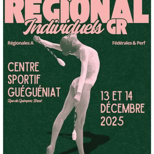 Compétition Régionale le 13 et 14 décembre à Brest