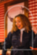 Woman Dancing having fun at Winterland