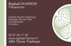 Carte de visite pour un psychothérapeuthe