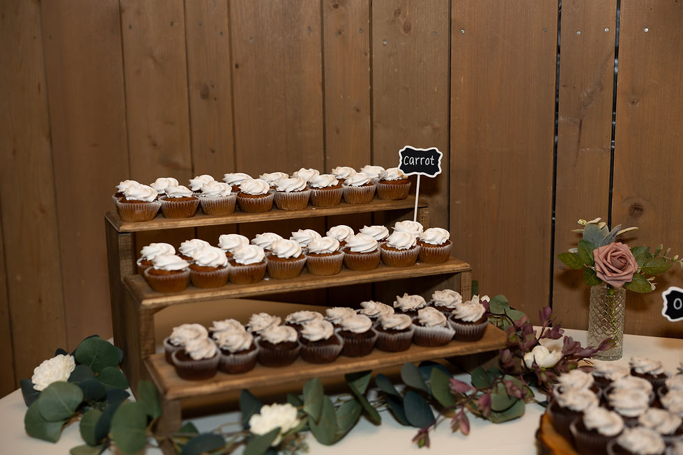 Wood Tiered Dessert Displays