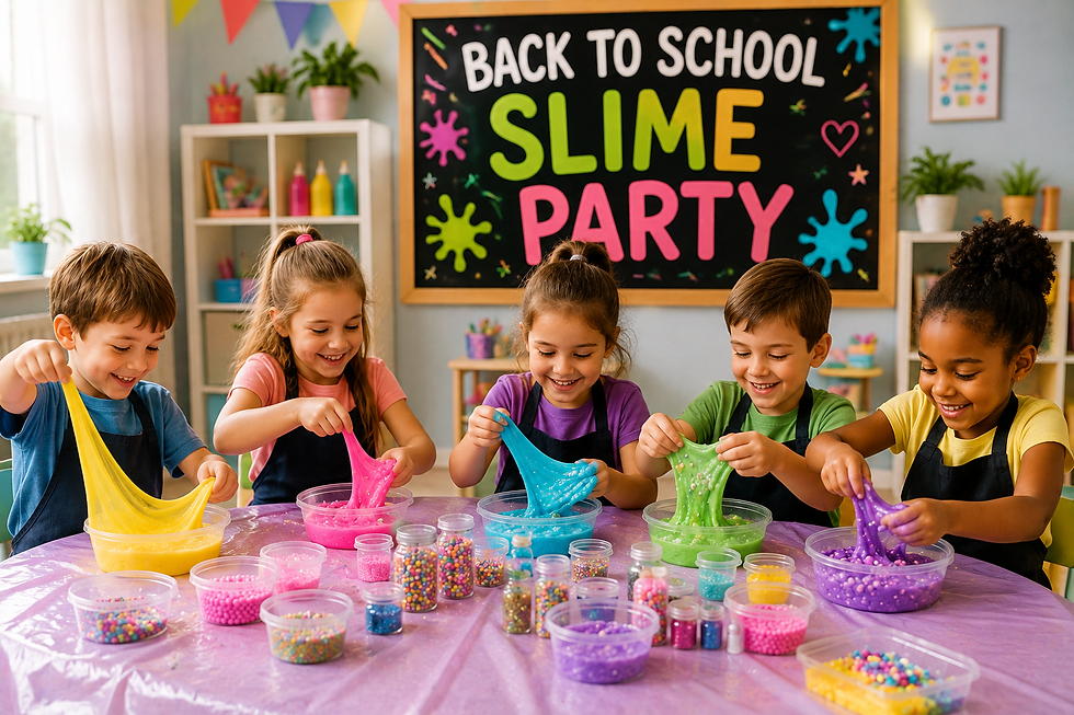 Back to School Slime Party