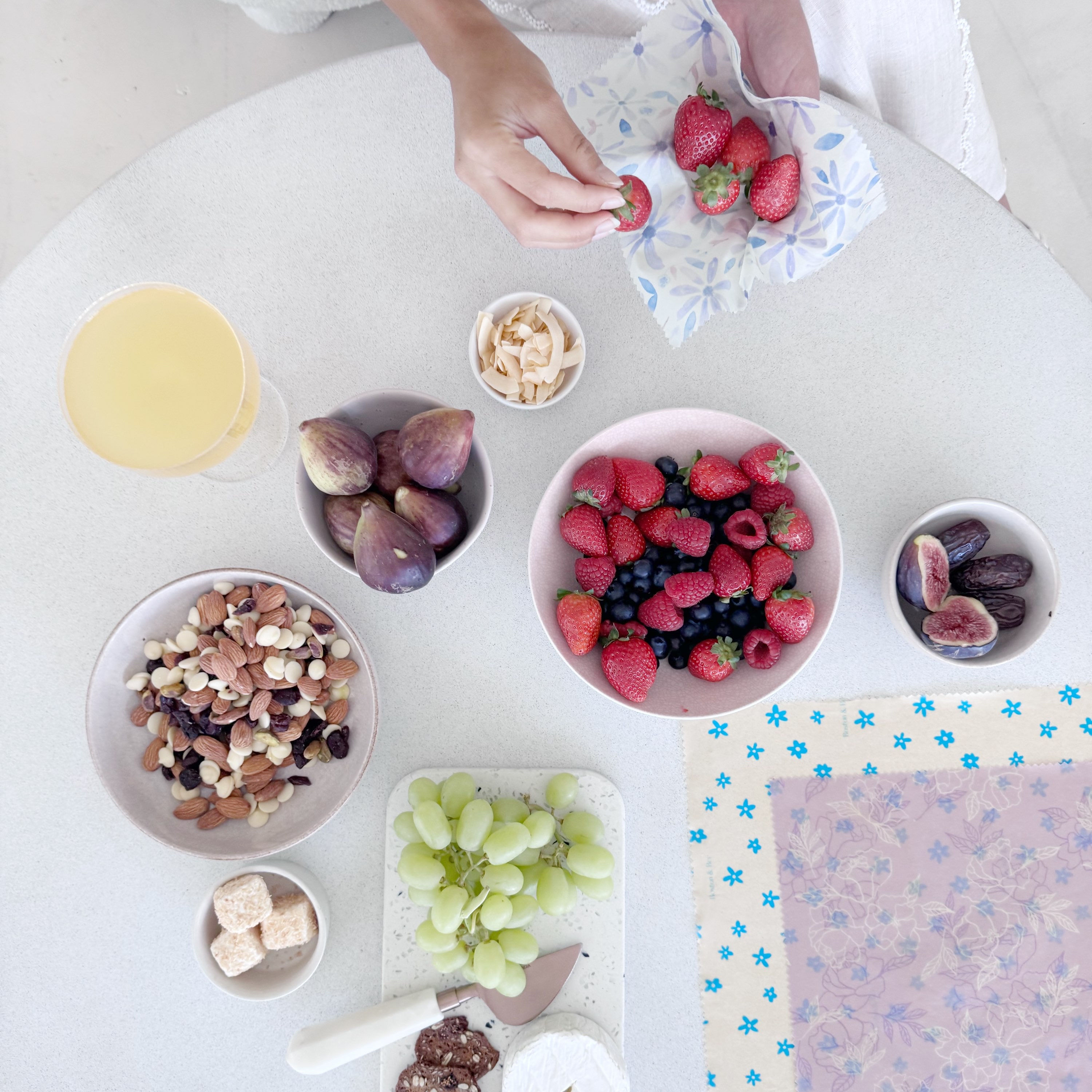 Spring Beeswax Wrap 3 pack