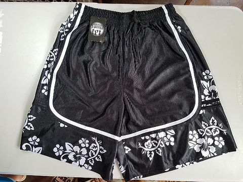 Hawaiian shorts basketball shop