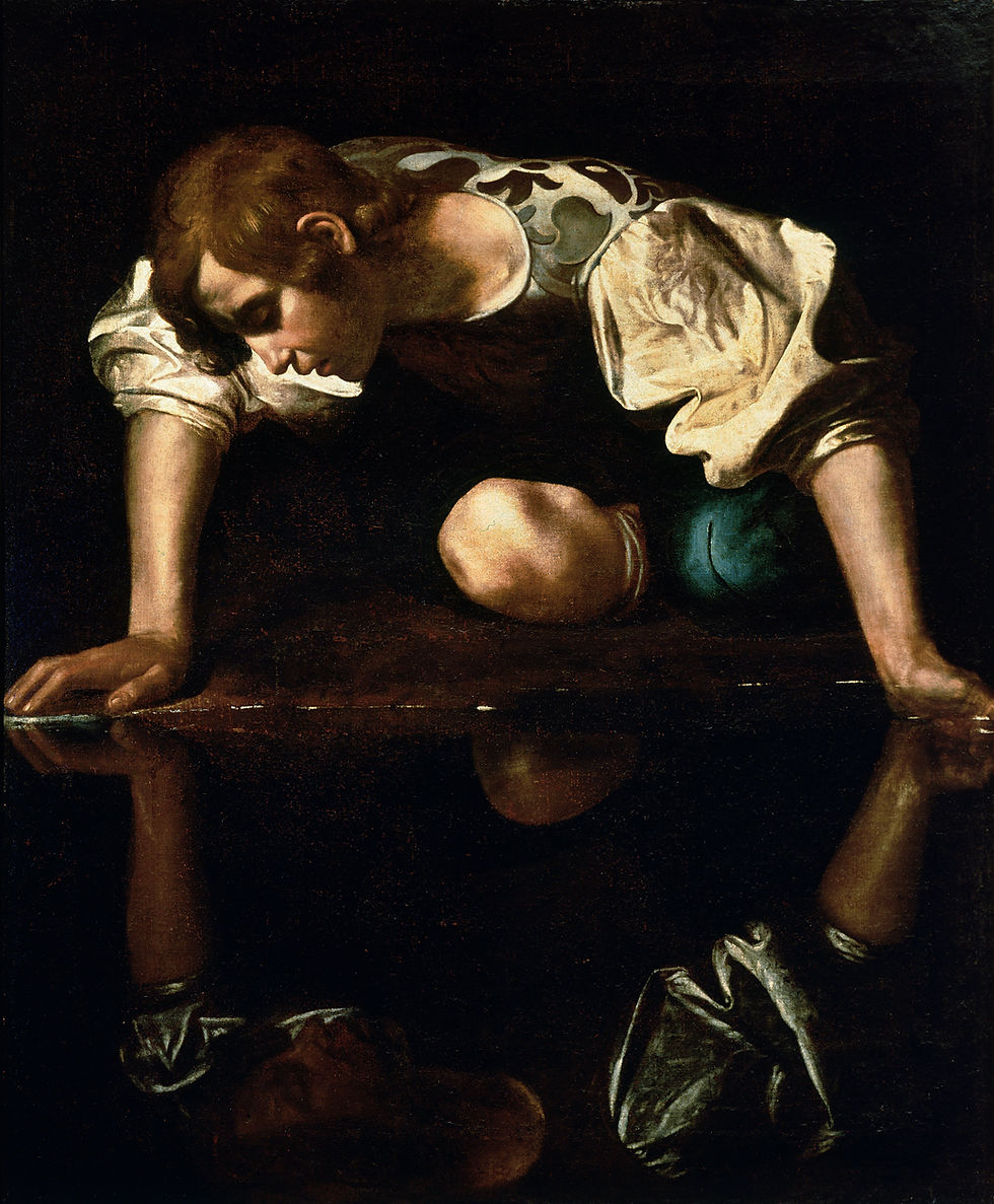 Caravaggio's Narcissus