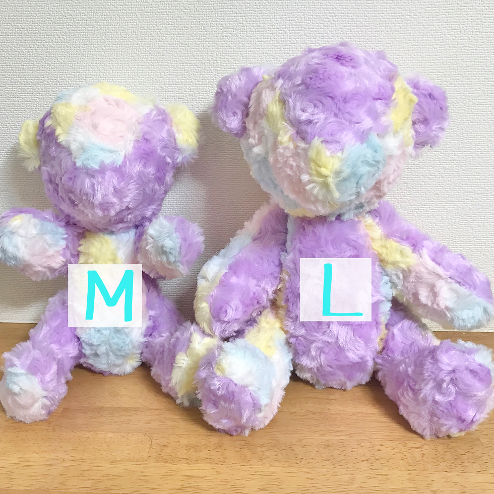 サムネイル： 〔生地持込&受注生産〕　stuffed bear  ぬいぐるみ　オーダー