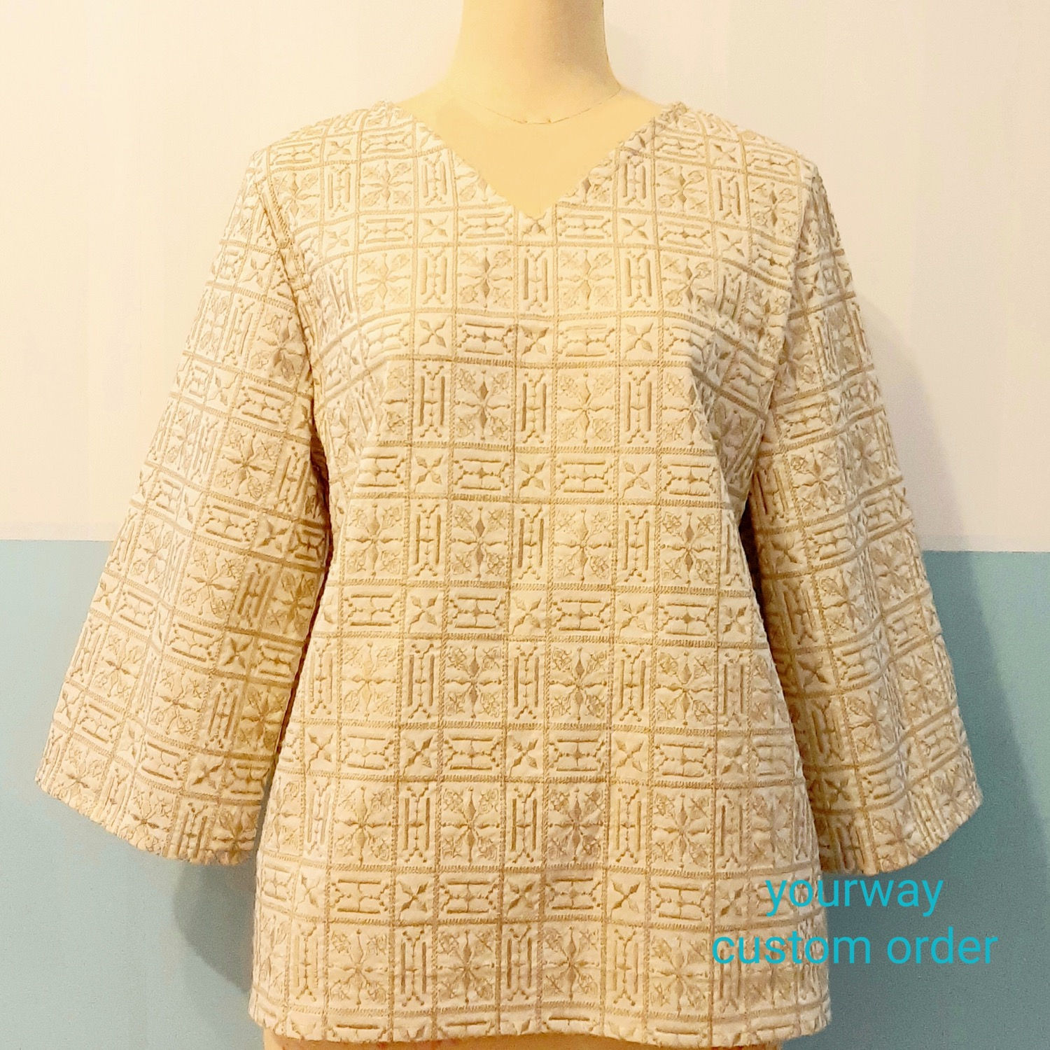 pullover shirt・blouse オーダーメイド【お仕立て代のみ・生地代別途】