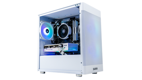 ゲーミングPC Ryzen 3600/RTX2060Super/1TBSSD Budget White Gaming PC (Ryzen 5 3600 + RTX 2060 Super