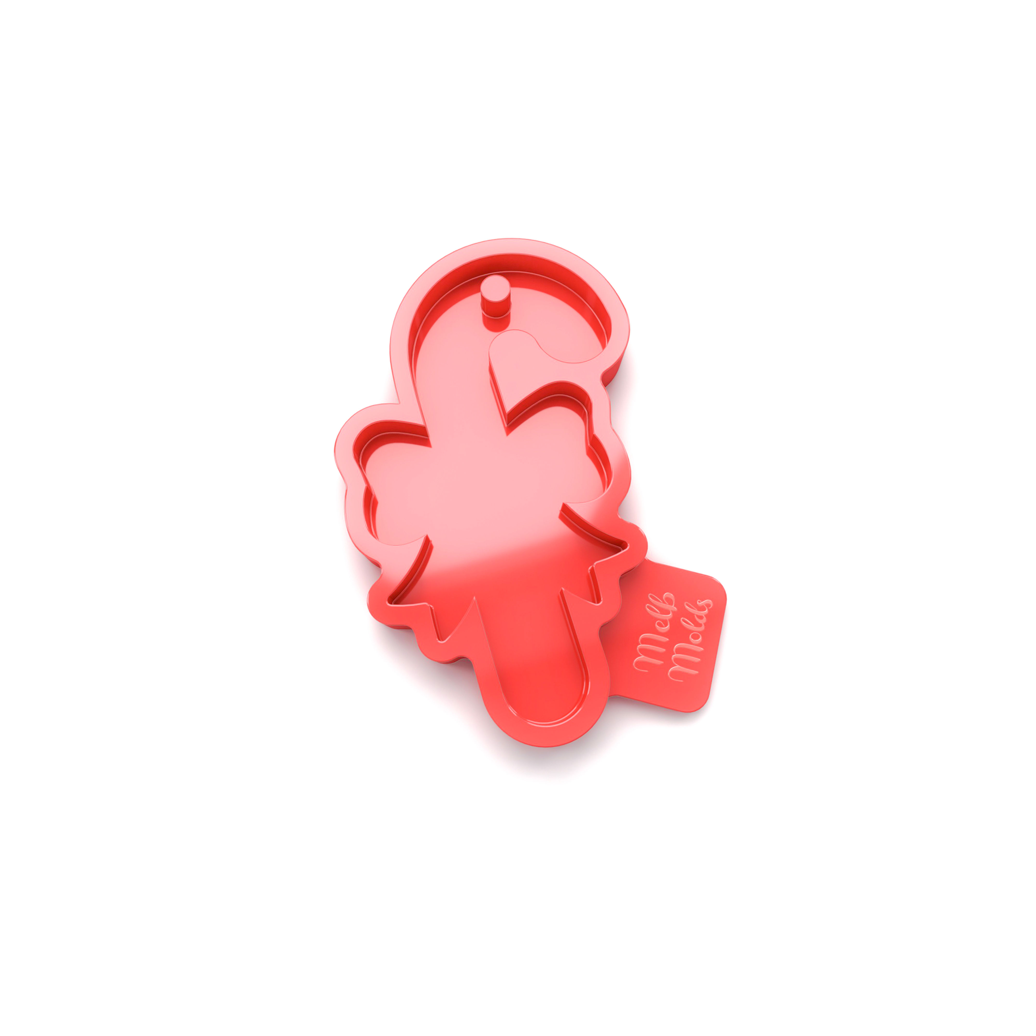 Candy Cane Ornament Mold 🍭 Epoxy Resin Melb Molds Christmas Silicone Molds - MelbMolds