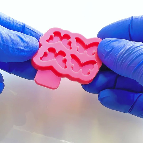 MelbMolds Mini Stampo In Silicone Per Resina A Forma Di Farfalla (03) - Per Creare Orecchini, Ciondoli, Portachiavi E Gioielli Fai-da-te