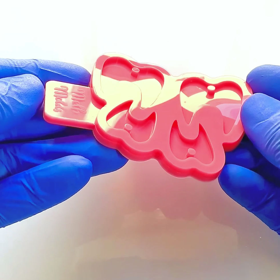 Miniaturbild: Teeth Keyrings Epoxy Resin Silicone Mold MelbMolds  Melb Molds
