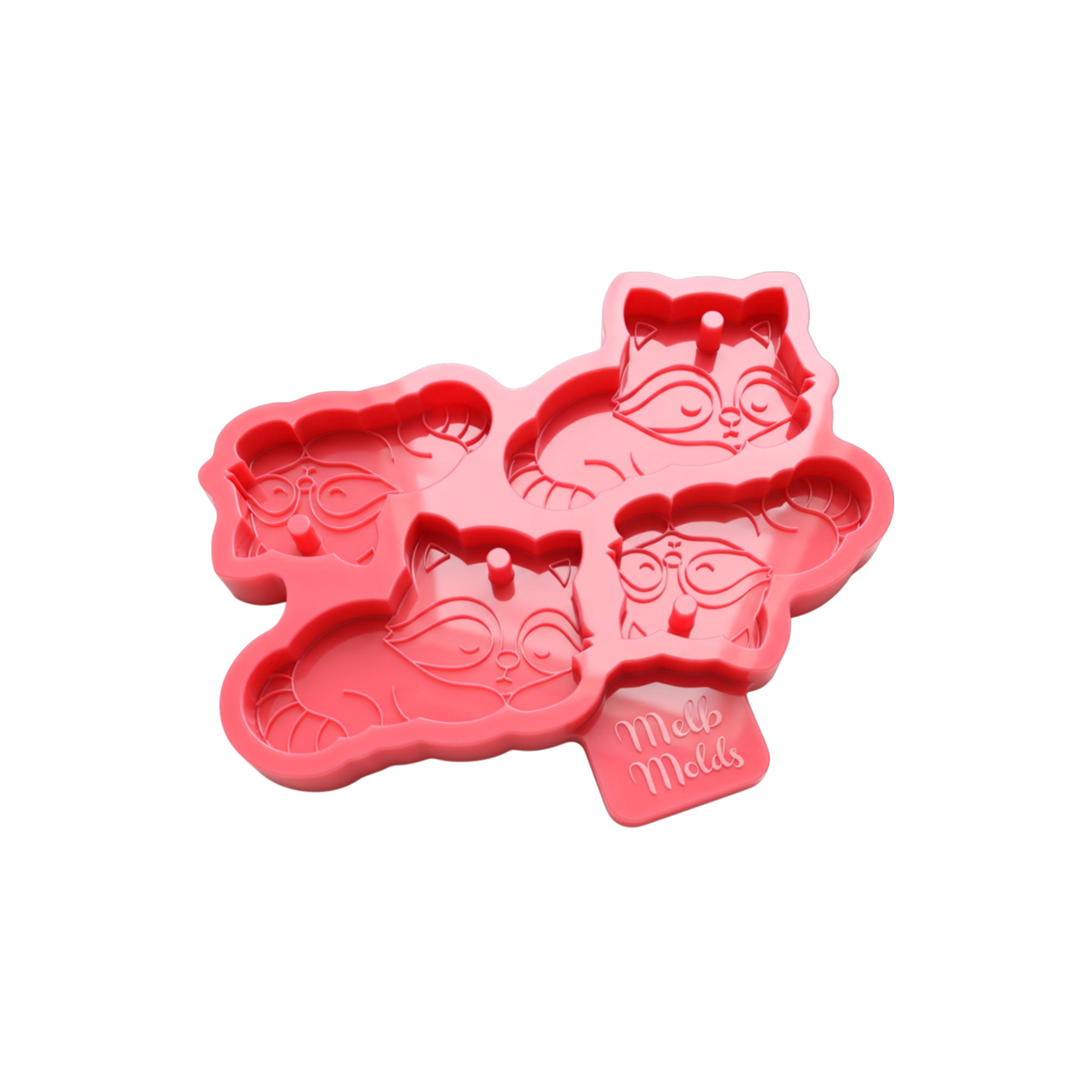Sleeping Raccoon Silicone Mold ✨- Epoxy Resin Melb Molds Silicone Molds - MelbMolds