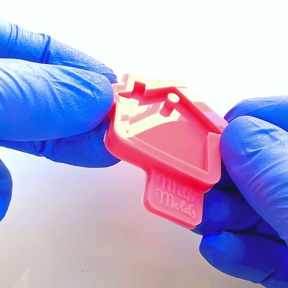 Thumbnail: House Dog Cat Pet Tag Epoxy Resin Silicone Molds MelbMolds  Melb Molds