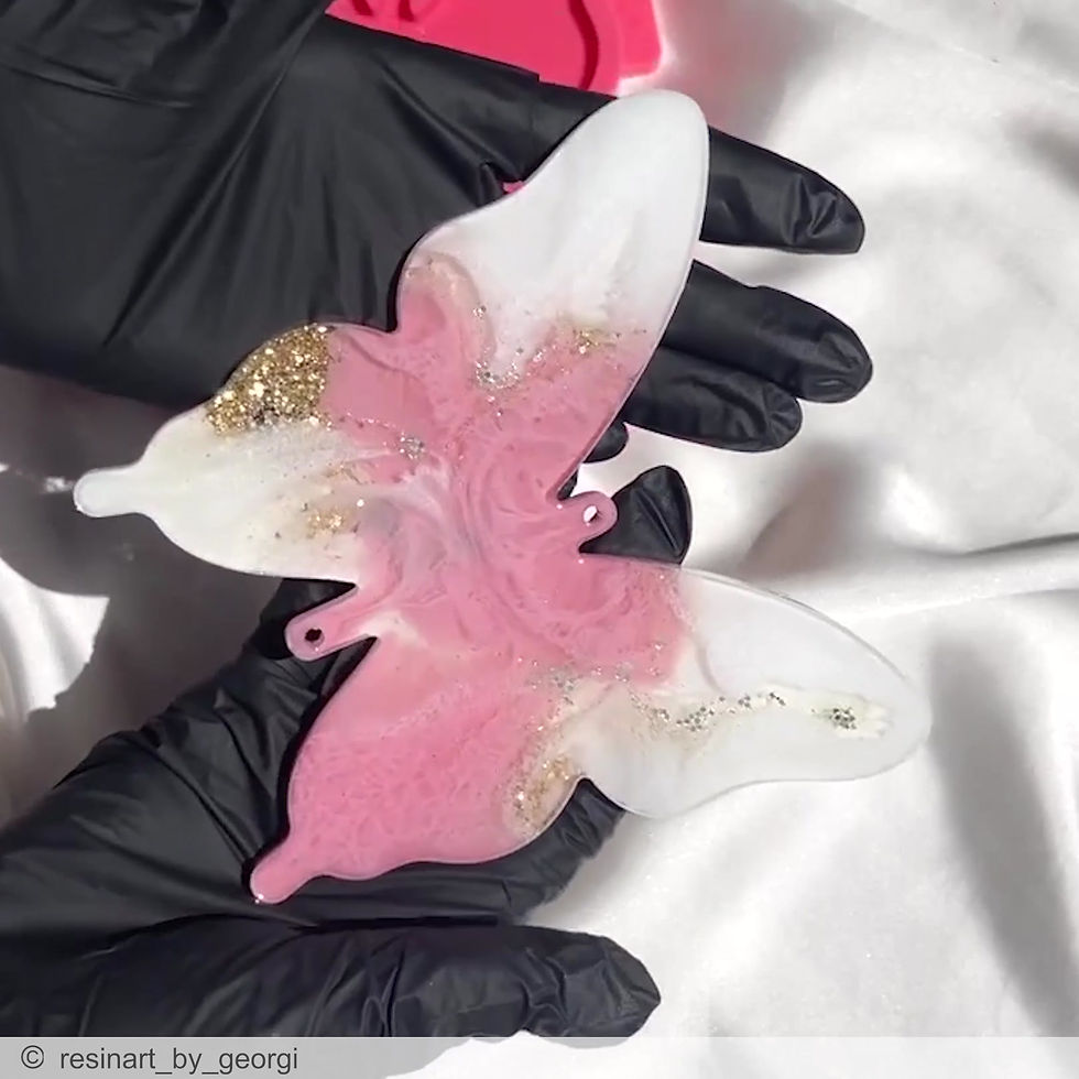 Miniaturbild: Butterfly Suncatcher Resin Silicone Mold Melb Molds MelbMolds