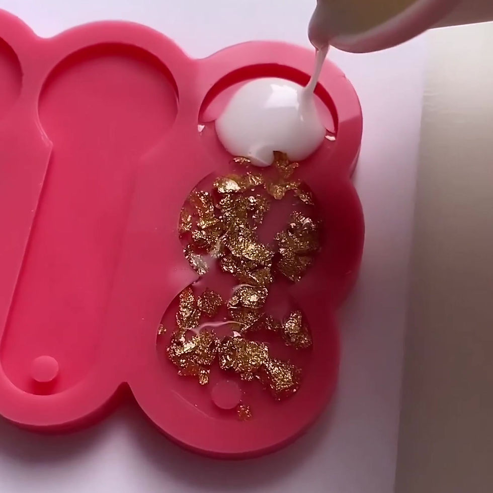 Miniaturbild: Shopping Cart Chip Epoxy Resin Silicone Mold Melb Molds MelbMolds