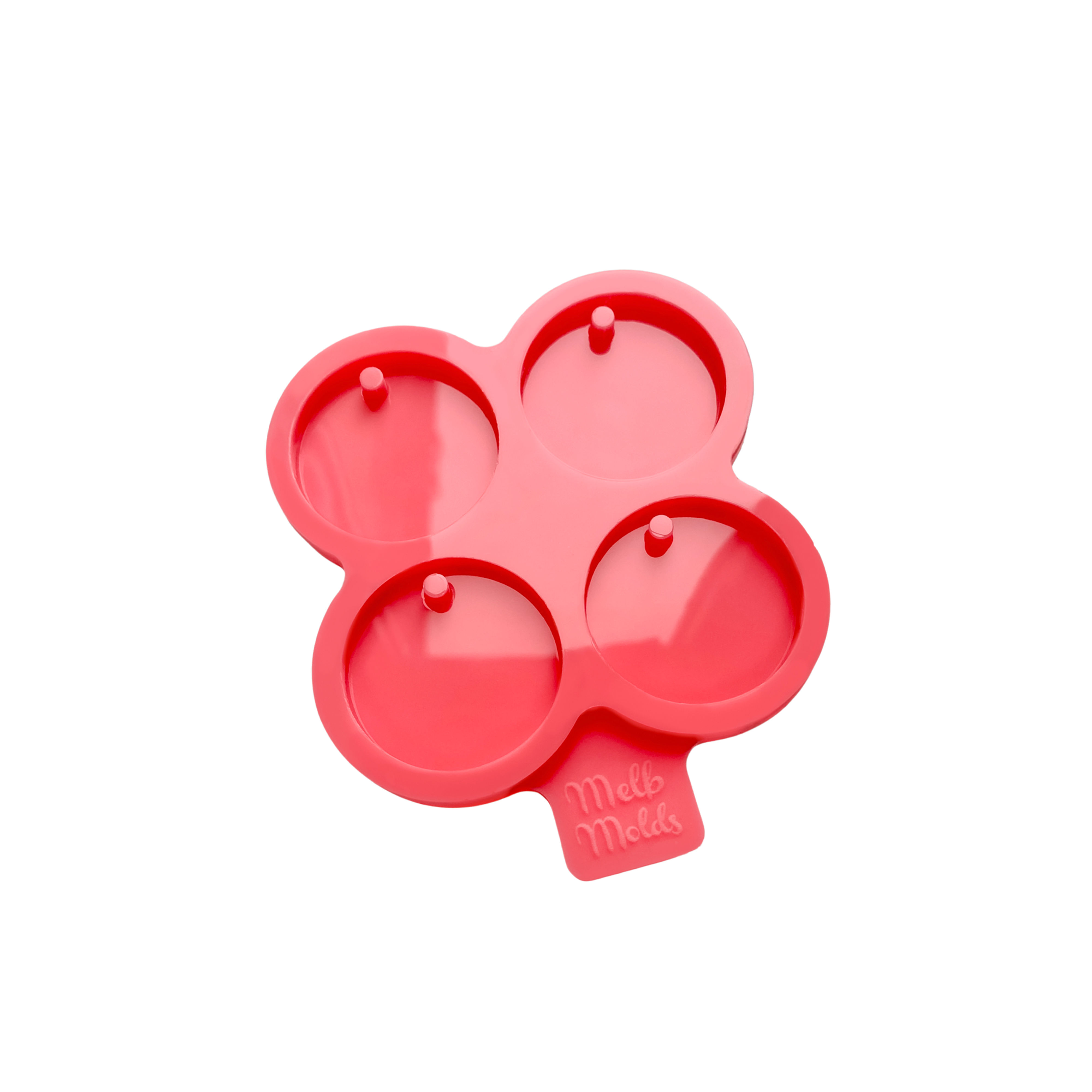 Stampo in resina per etichette e portachiavi rotondi - 4 cm / 1,6"