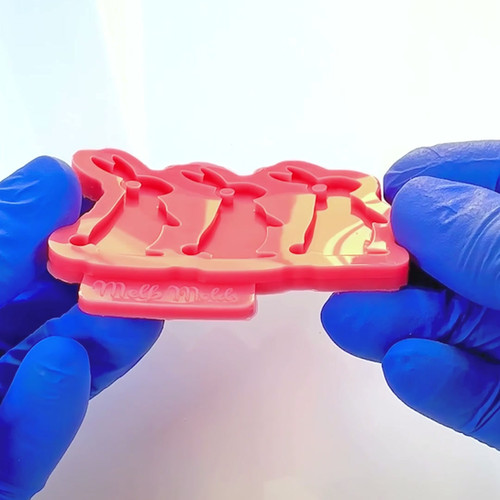 Moule En Silicone Pour Résine époxy Forme Lapin - Pour Porte-clés, Bijoux, étiquettes DIY, Loisirs Créatifs