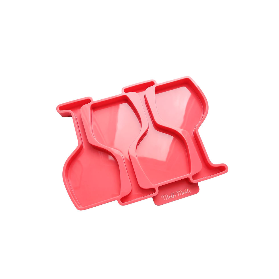 Glass Coaster Silicone Mold 🍷- Epoxy Resin Melb Molds Silicone Molds - MelbMolds