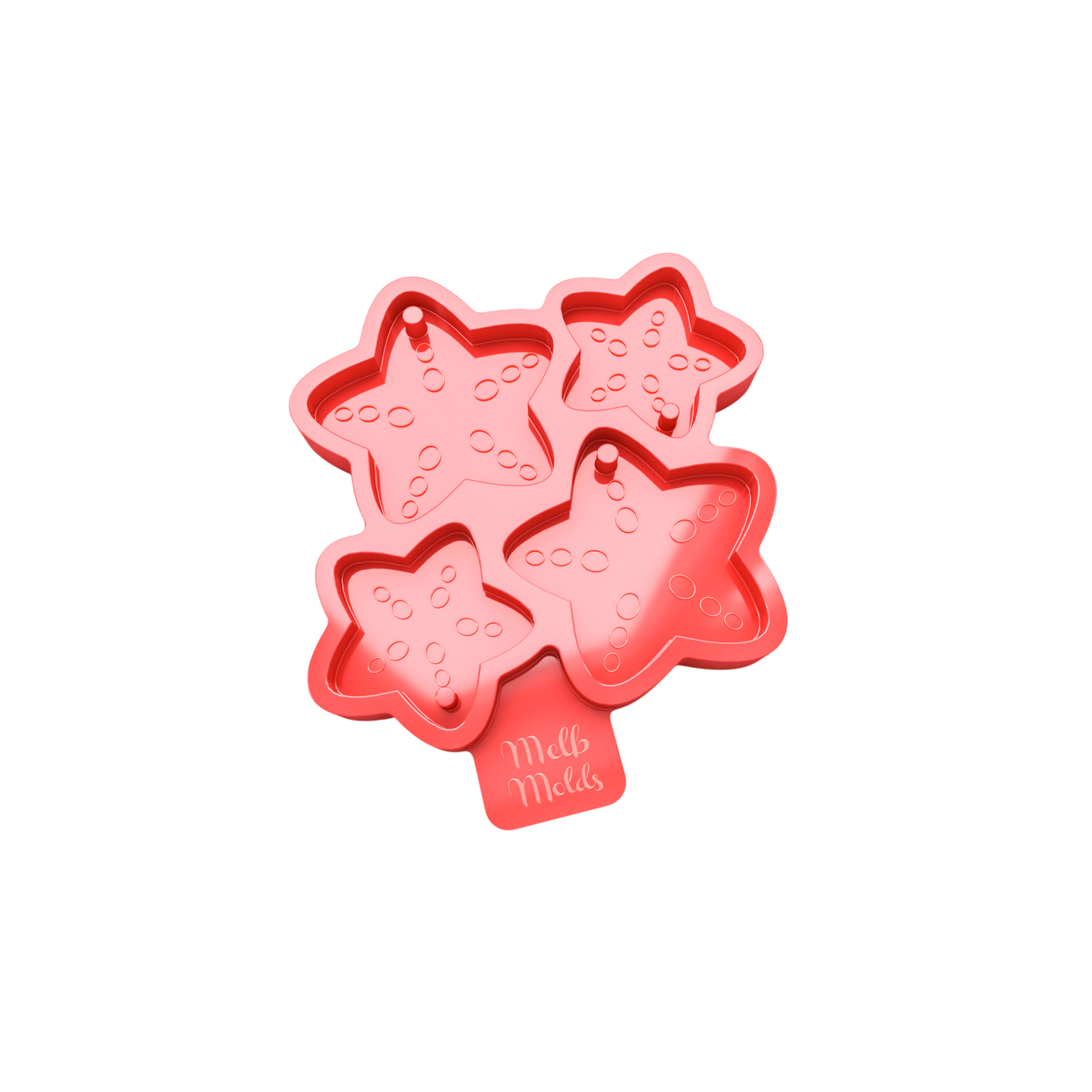 Chunky Starfish Silicone Mold – 2 Sizes ⭐🌊✨- Epoxy Resin Melb Molds Silicone Molds - MelbMolds