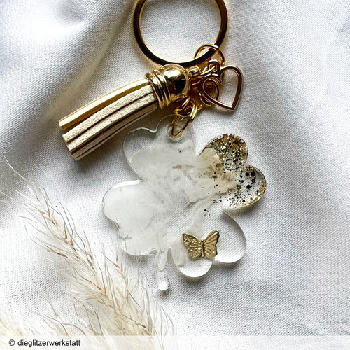 MelbMolds Moule En Silicone Pour Résine époxy "Fleur à 6 Pétales" - 2 Tailles - Créez Des Porte-clés, Des Tags, Des Boucles D'oreilles Et Des Bijoux DIY Inspirés De Fleurs