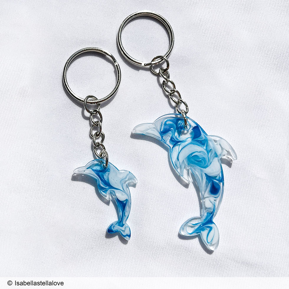 Miniature : Dolphin Epoxy Resin Silicone Mould Melb Molds MelbMolds
