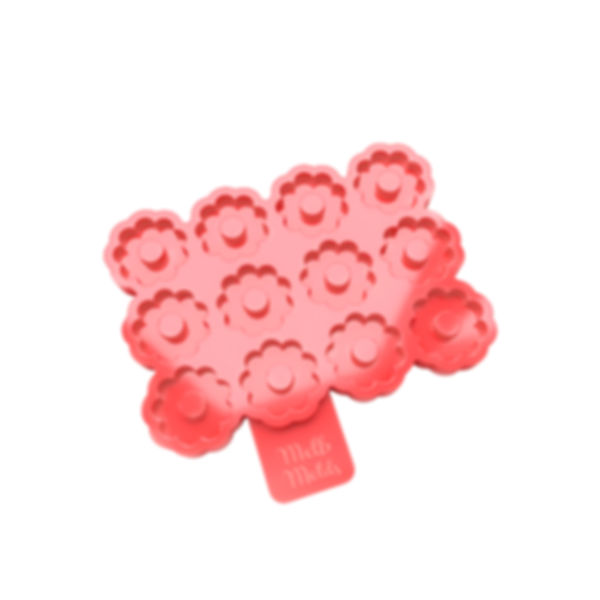9-Petal Flower Earring Mold🌸- Epoxy Resin Silicone Molds - MelbMolds - Melb Molds