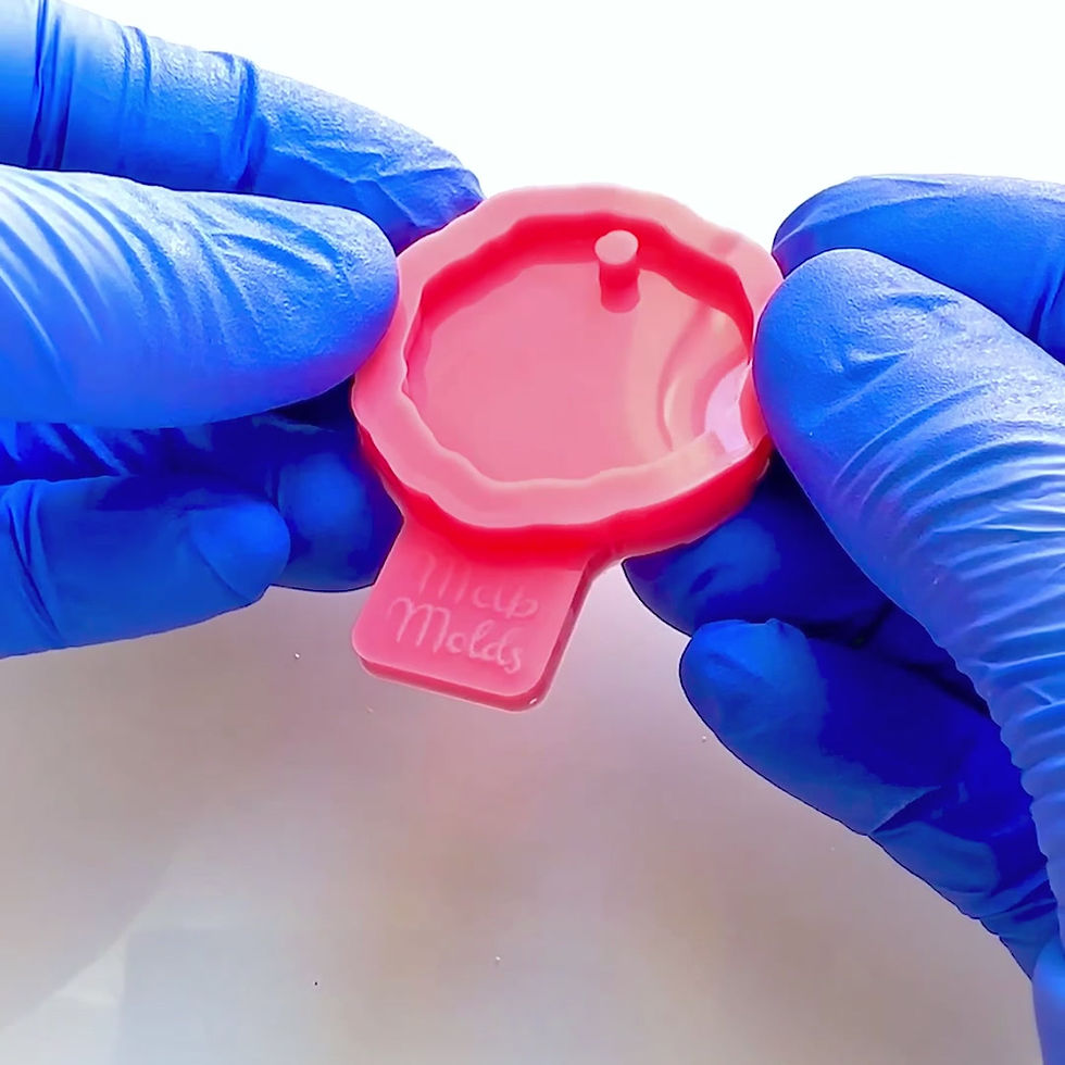 Miniatura: Geode Dog Cat Pet Tag Epoxy Resin Silicone Moulds MelbMolds  Melb Molds