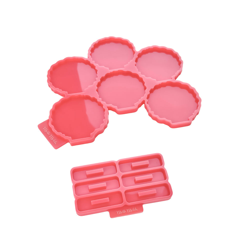 Miniatura: Geode Party Favor Stand Silicone Mold ✨- Epoxy Resin Melb Molds  Silicone Molds - MelbMolds