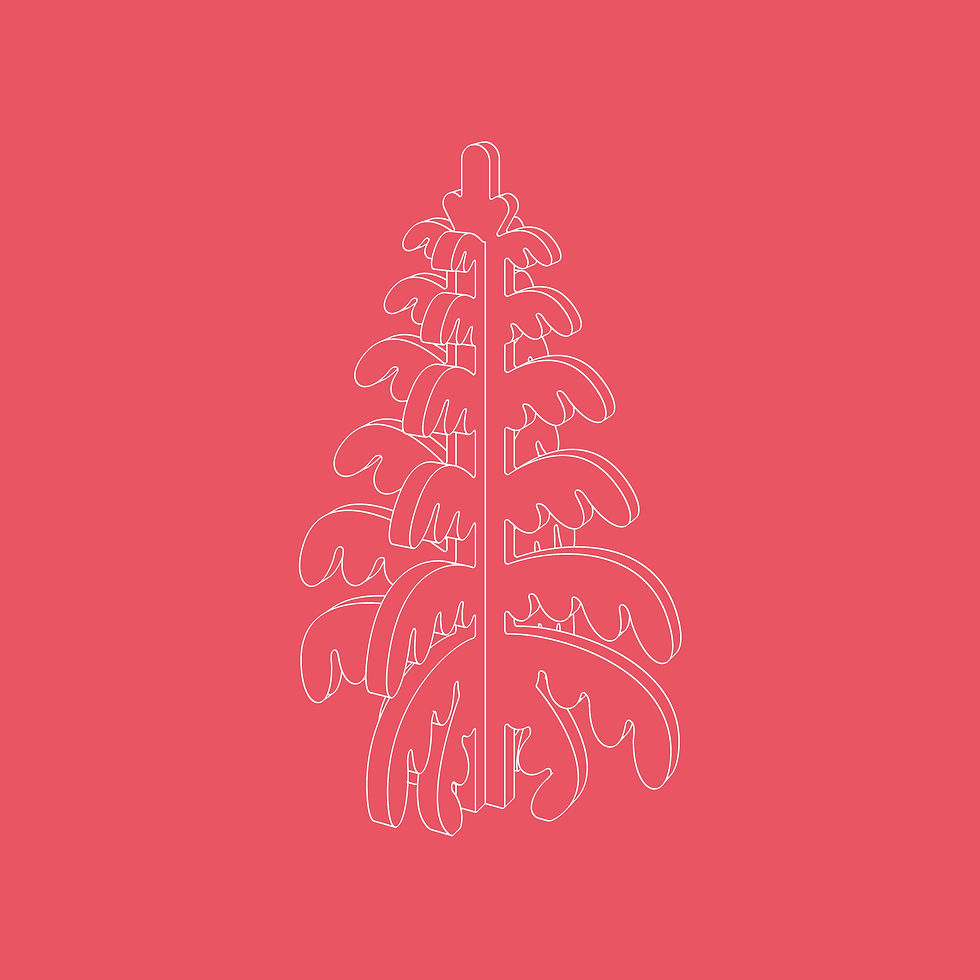 Miniatura: Interlocking Christmas Tree Stand Mold 🎄✨ - Epoxy Resin Silicone Mould  MelbMolds Melb Molds